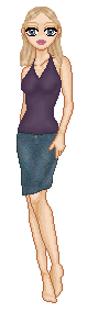 Her name is Sherri. I um, hmm. I just made her for the skirt, which I LOVE.